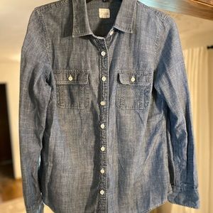 J.Crew Denim Button Down Shirt